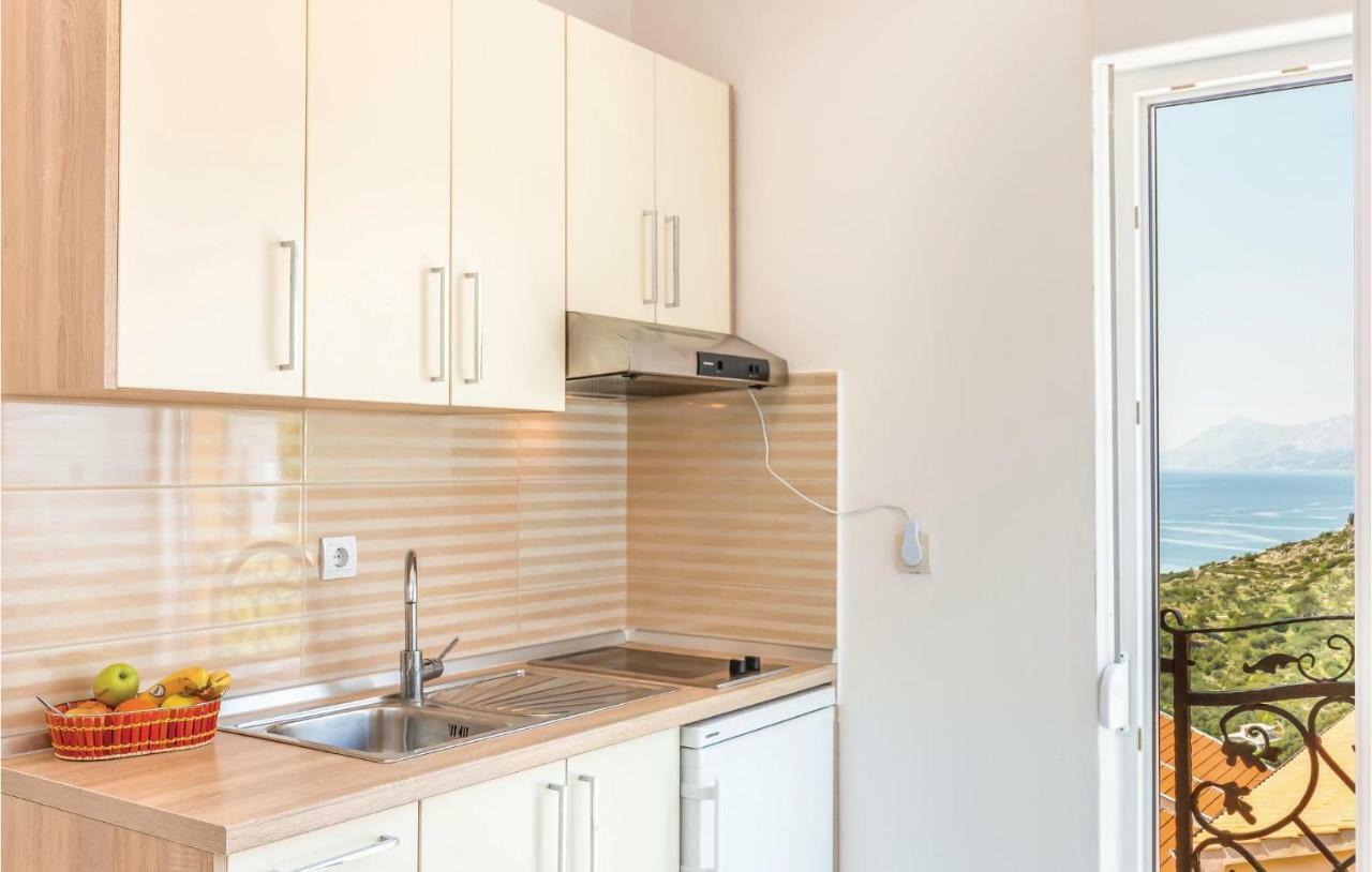 Nice Studio In Krvavica With Kitchen 외부 사진